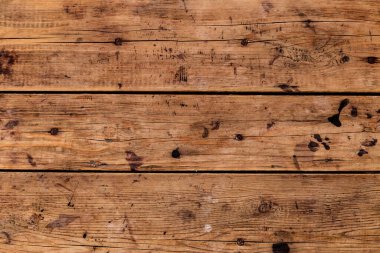 Koyu eski ahşap masa dokusu üst arkaplan görüntüsü. Çatlak tahta.