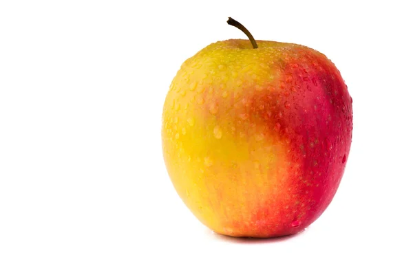 Свежее яблоко изолировано на белом — стоковое фото