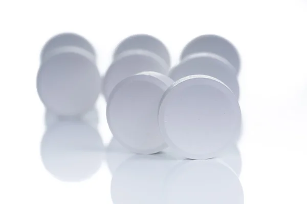 Pills and tablets on a background — Stock Photo, Image