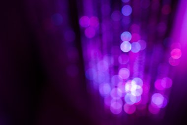 ufuk bokeh purpul ışıklar