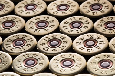 12 gauge shotgun shells used for hunting clipart