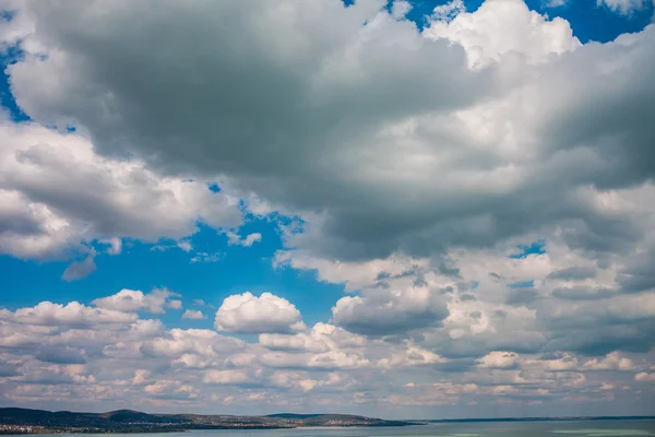 Blue sky clouds — Stock Photo, Image