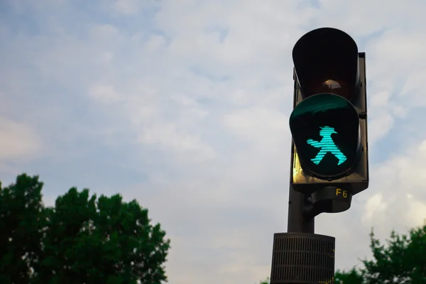 trafik ışığı Doğu Berlin, Almanya