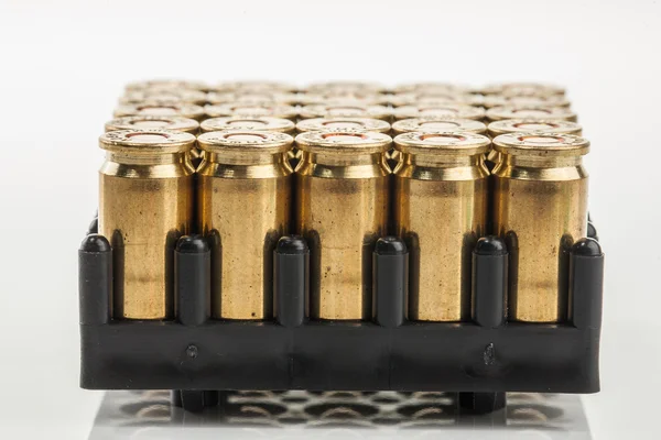 9 mm pistool cartridges — Stockfoto