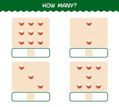 Kaç tane Rambutan çizgi filmi var? Oyun sayıyorum. Okul öncesi çocuklar ve bebekler için eğitici bir oyun