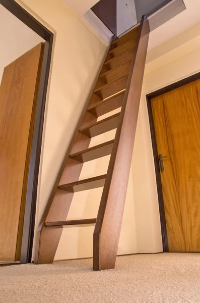 Staircase to the attic — Stock Photo, Image