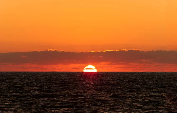 Ocean Sunset Sun — Stock fotografie