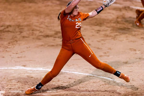 The Texas Longhorns Woman Softball Team Faces Off Against the Mexican Woman National Team in Tournament play