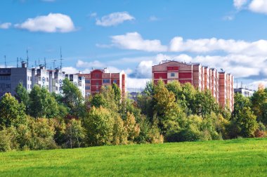 Apartman ekolojik temiz alan