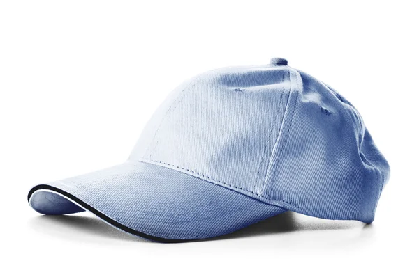 Blue jean baseball cap — Stock Photo, Image
