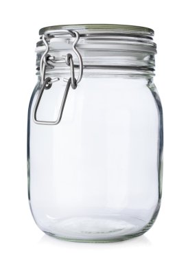 Closed jar for canning clipart