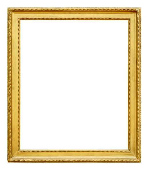 Zlatý retro rám — Stock fotografie