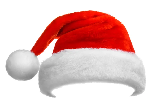 Sombrero rojo de Santa Claus — Foto de Stock