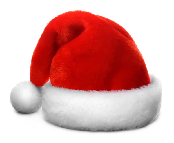 Papai Noel chapéu vermelho — Fotografia de Stock