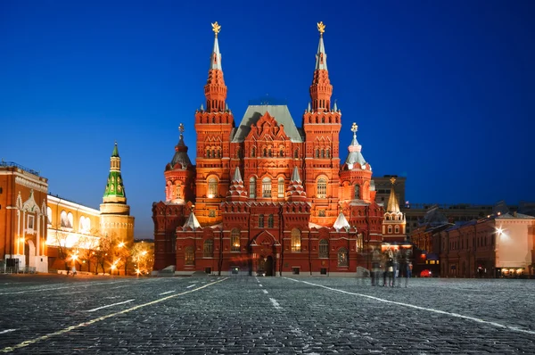 Исторический музей на Красной площади — стоковое фото