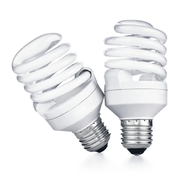 Energy saving fluorescent light bulbs Stock Photo by ©ZakharovEvgeny 101488570
