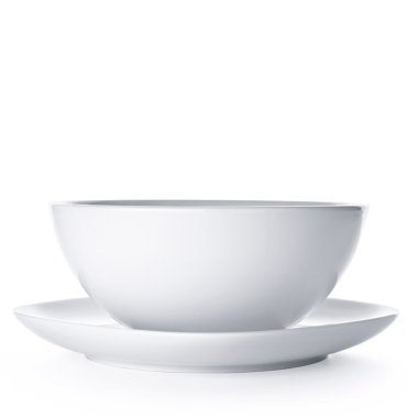 Uçan daire ile seramik kase