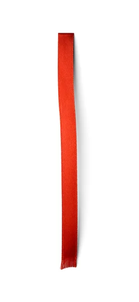 Red bookmark isolated on white — Stock Photo, Image