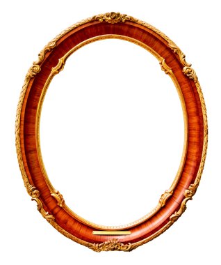 altın antika çerçeve