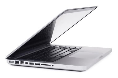 Modern metal laptop