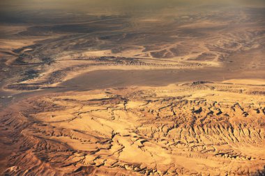 Arap çöl manzarası