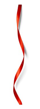 Kırmızı ipek kurdele