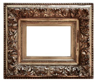 antika ahşap çerçeve