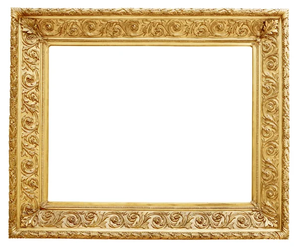 黄金复古框架 — 图库照片