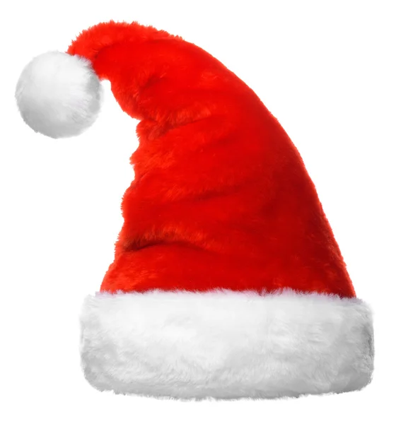 Sombrero rojo de Santa Claus — Foto de Stock