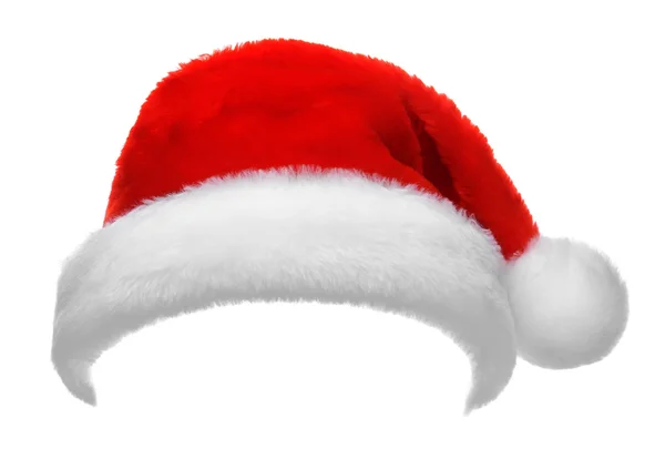 Sombrero rojo de Santa Claus — Foto de Stock