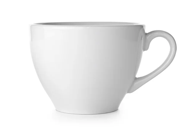 Tazza di ceramica bianca — Foto Stock