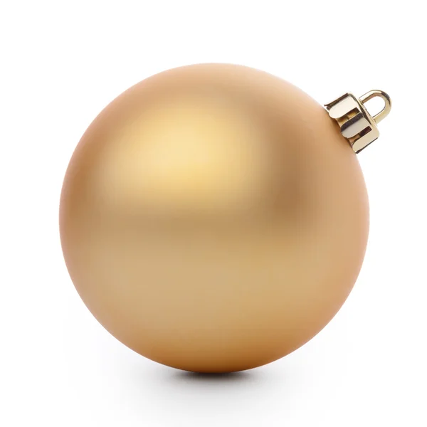 Gouden bal van Kerstmis — Stockfoto