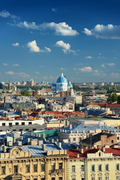 Vista panorâmica da cidade de São Petersburgo — Fotografia de Stock