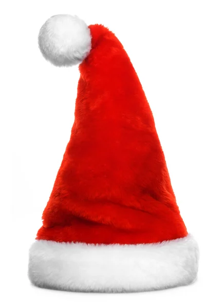 Sombrero rojo de Santa Claus — Foto de Stock