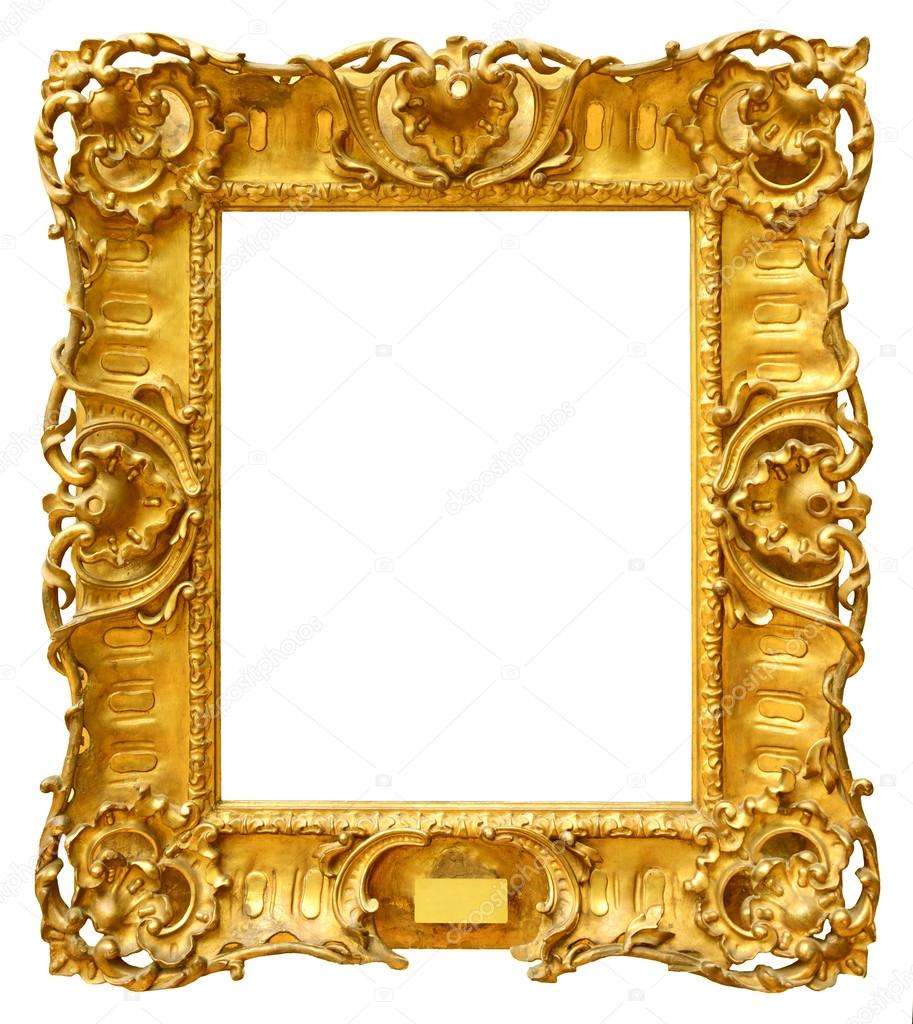 Gold Vintage Frame Stock Photo Zakharovevgeny 103703686 Gold Vintage Frame Stock Photo