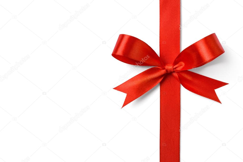 silk red ribbon