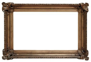 antika ahşap çerçeve