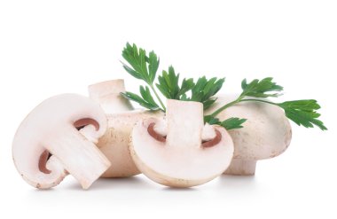 Yeşil maydanoz ile taze petrol