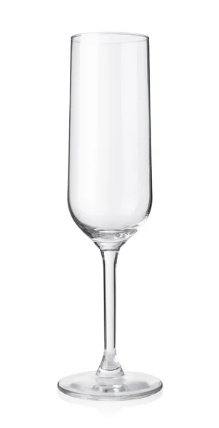 空のシャンパン グラス — ストック写真