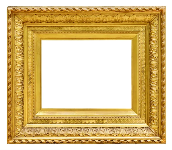 Cornice vintage oro — Foto Stock