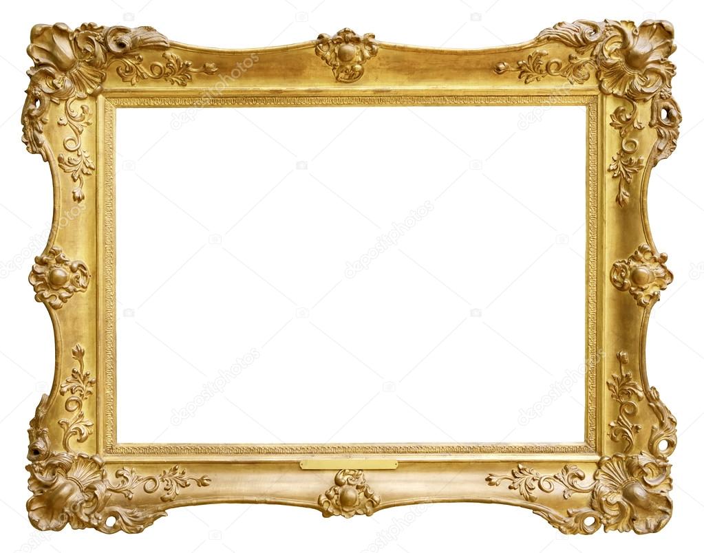 Vintage gold 2024 picture frames