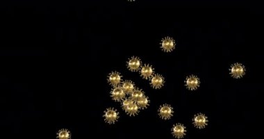 Coronavirus Animasyonu. 3d Simülasyon ve Hazırlama.