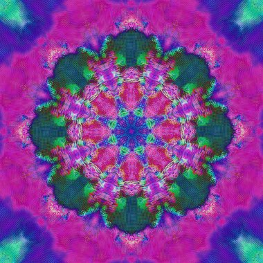 Mandala. 3d Fraktal Canlandırma ve Hazırlama.