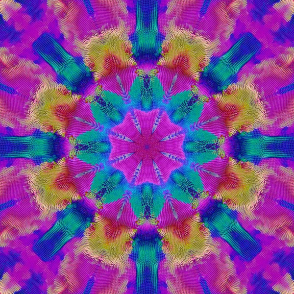 Mandala. Fraktal Prosedür Canlandırma ve Hazırlama.