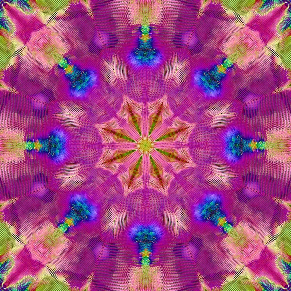 Mandala. Fraktal Prosedür Canlandırma ve Hazırlama.