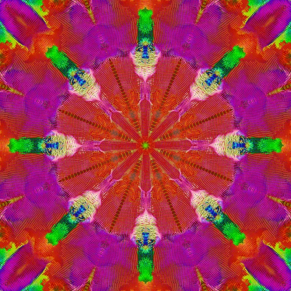 Mandala. Fraktal Prosedür Canlandırma ve Hazırlama.