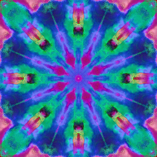 Mandala. Fraktal Prosedür Canlandırma ve Hazırlama.