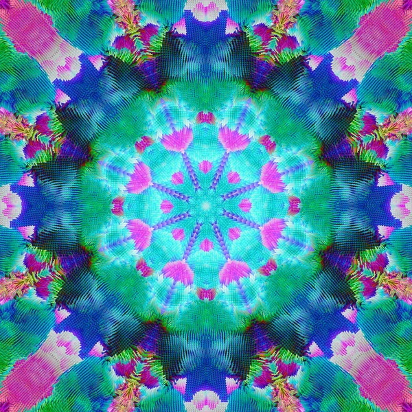 Mandala. Fraktal Prosedür Canlandırma ve Hazırlama.