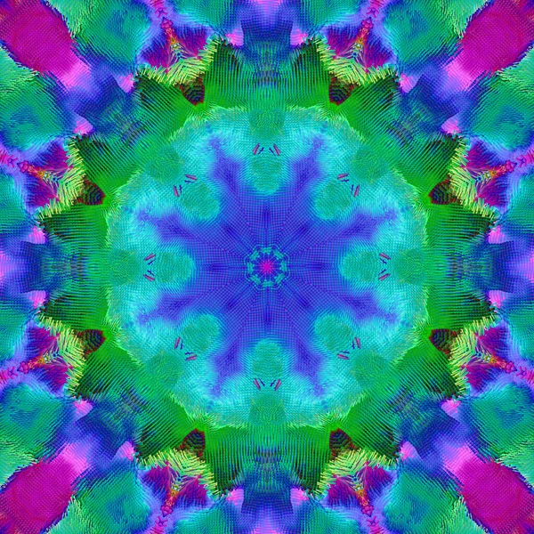 Mandala. Fraktal Prosedür Canlandırma ve Hazırlama.