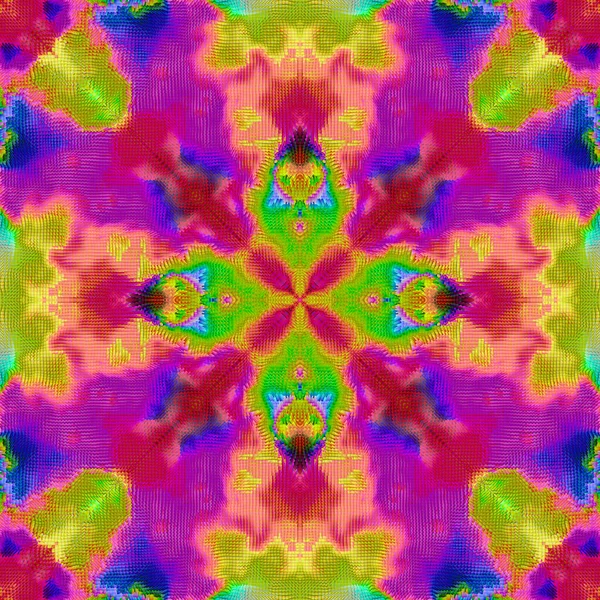 Mandala. Fraktal Prosedür Canlandırma ve Hazırlama.